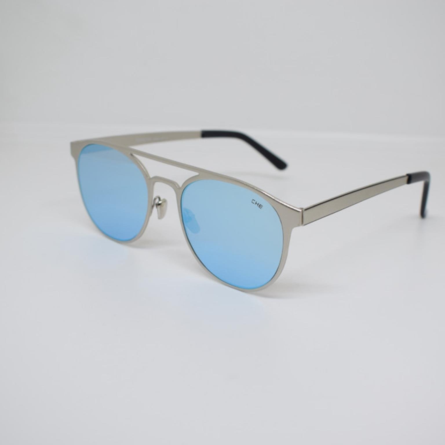 Unique design Stylish Unisex Most Trendy Sunglass For Men Women Uv400 Protected With Blue Silver Mercury Full Metal Body