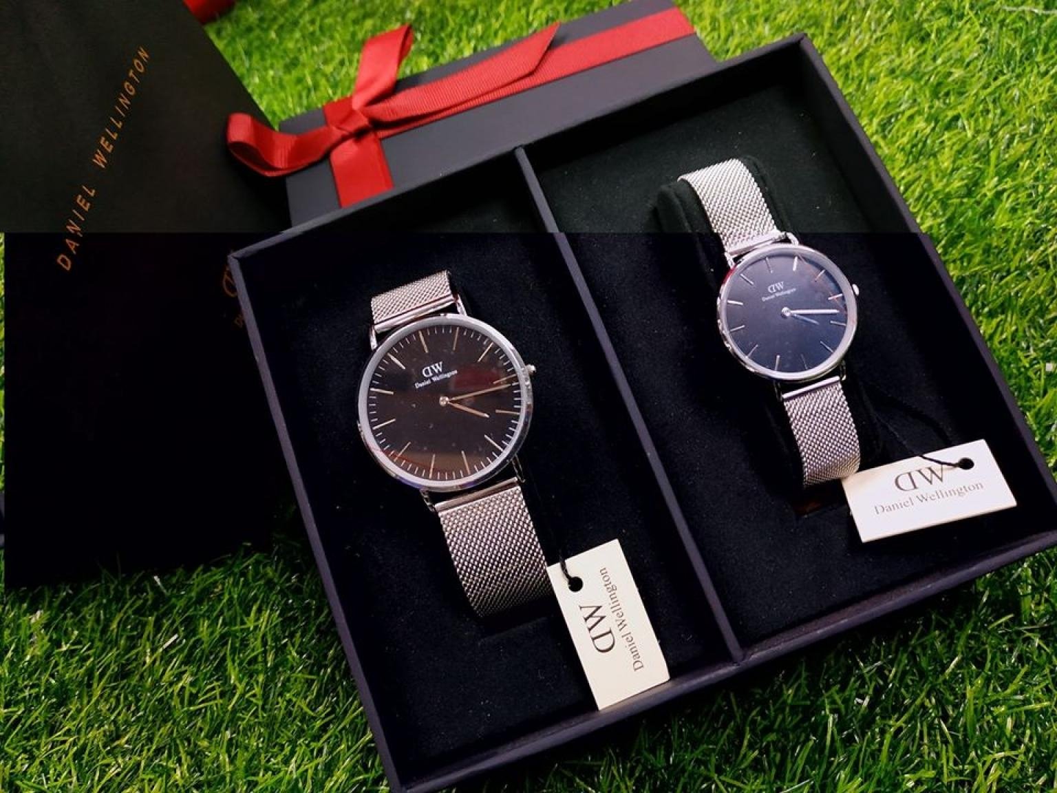 Men And Women Couple Watch Gift Box For Valentine Gift Box