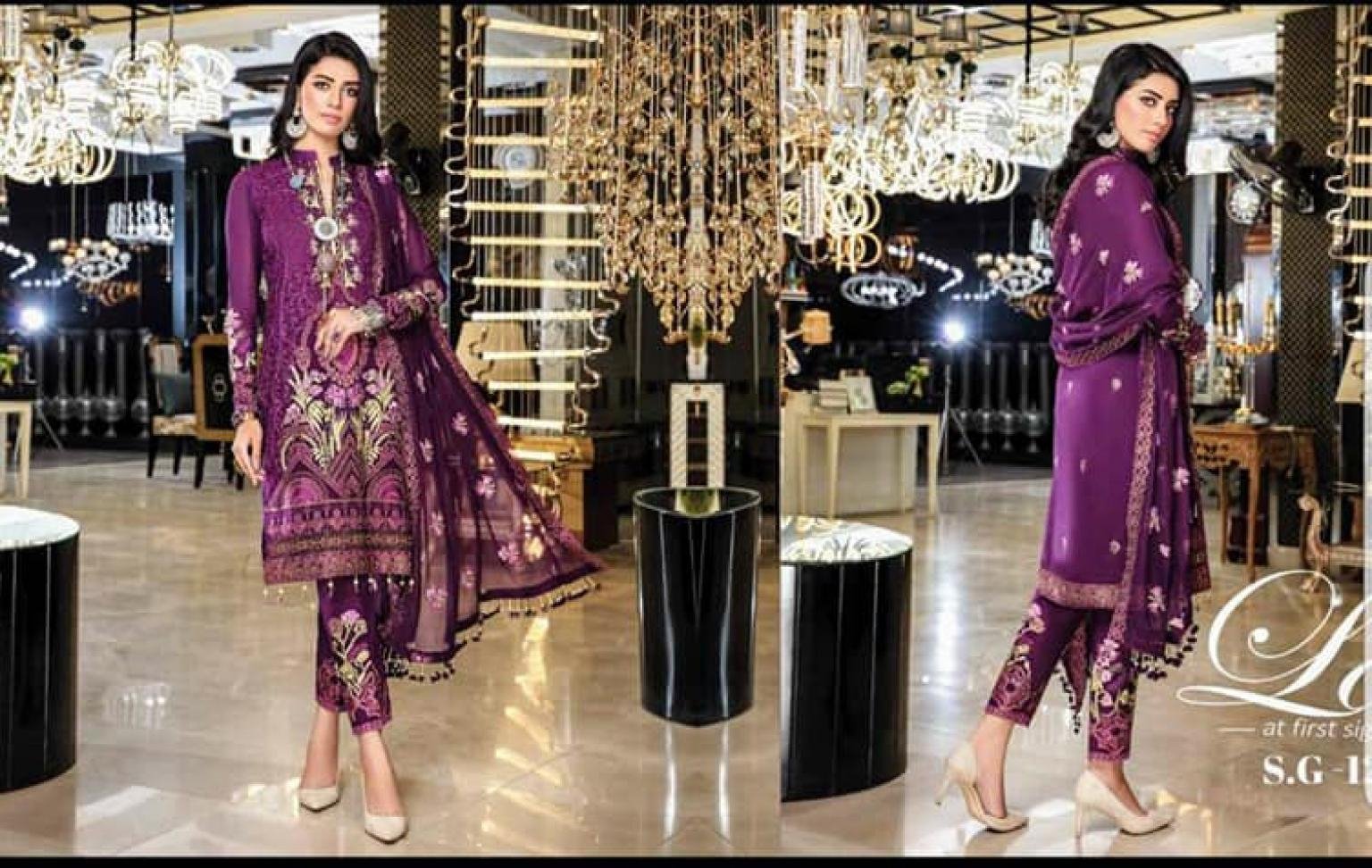 Original Pakistani Fashionista 3 pc