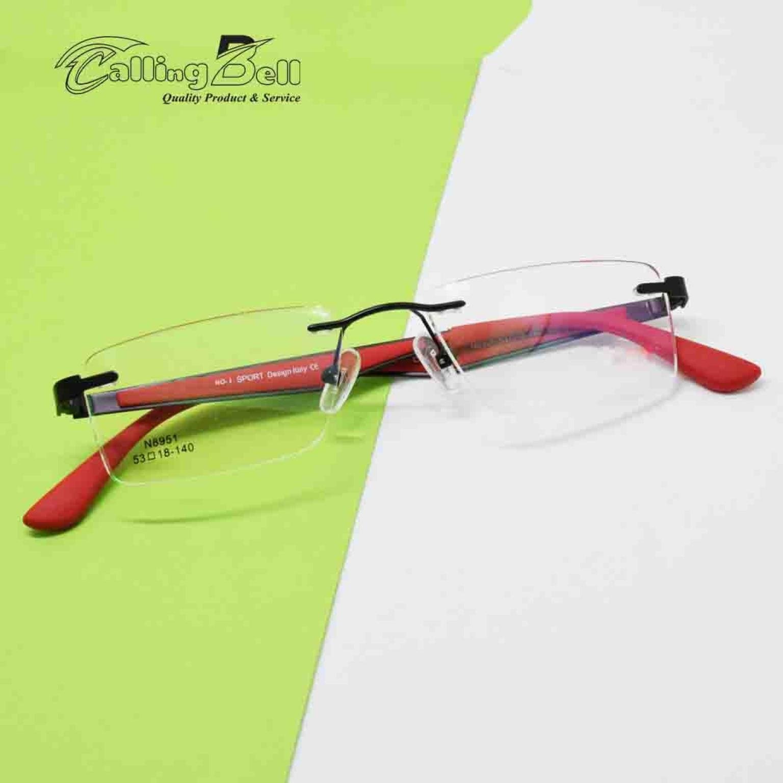 Square Rimless Reading glasses For Men Women Optical Frame Eye Wear