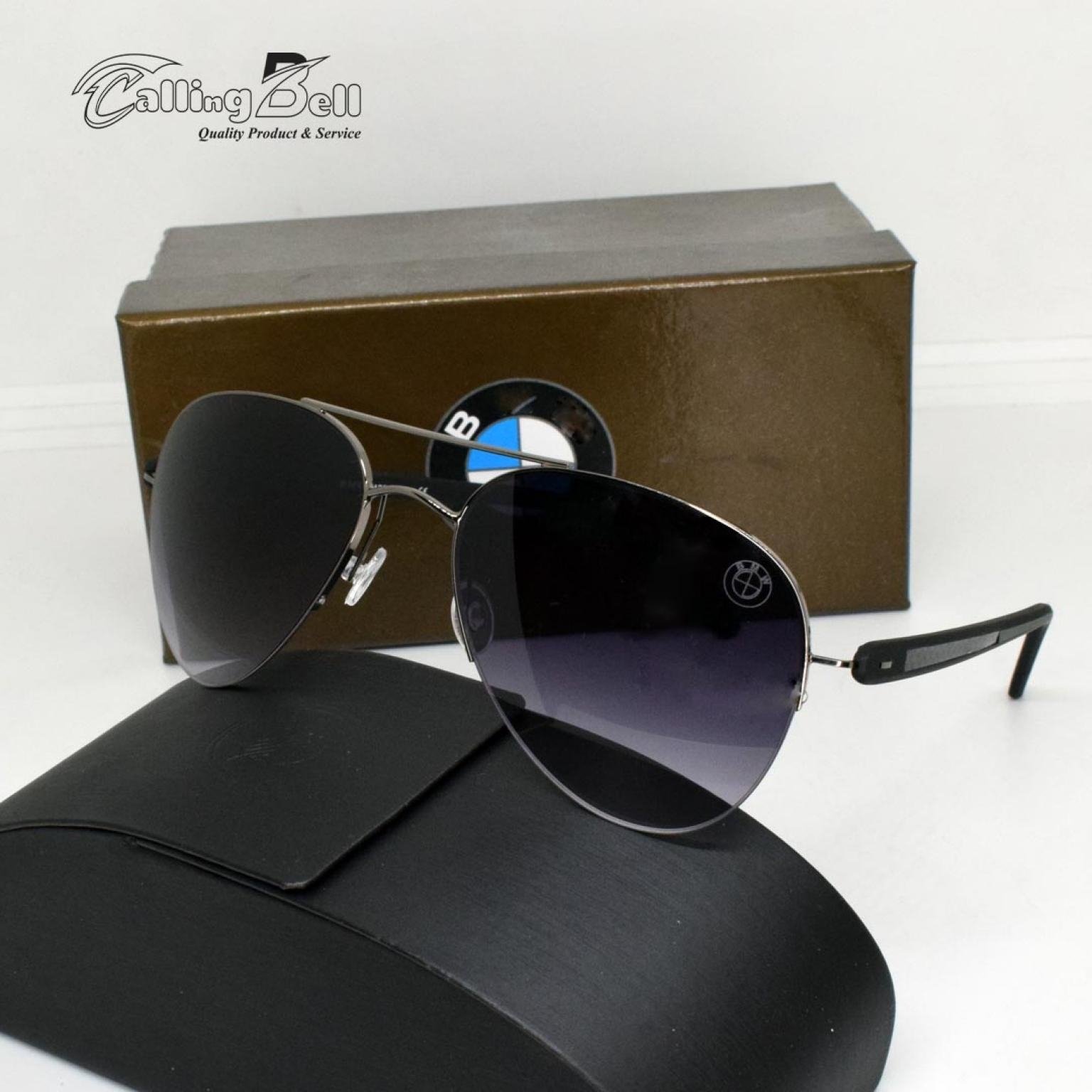 Premium Quality Half Rim Classic Pilot Polarized Sunglasses Men Fashion Sun Glasses Women Black Brown Driving Eyeglasses UV400