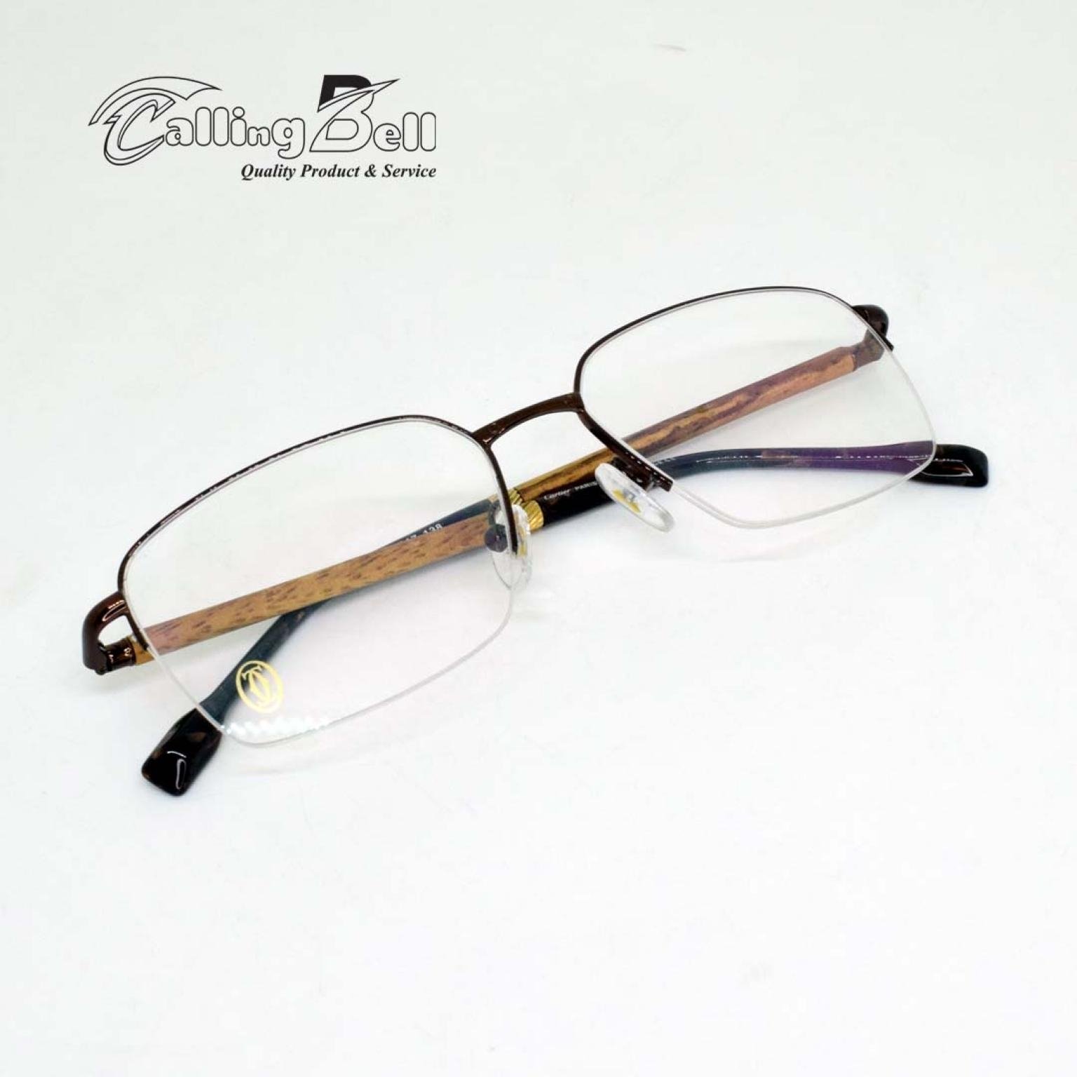 Wooden Prescription Glasses Frame Women Men Half Rim Eye Glass Optical Glasses Men Brand Glass Frame