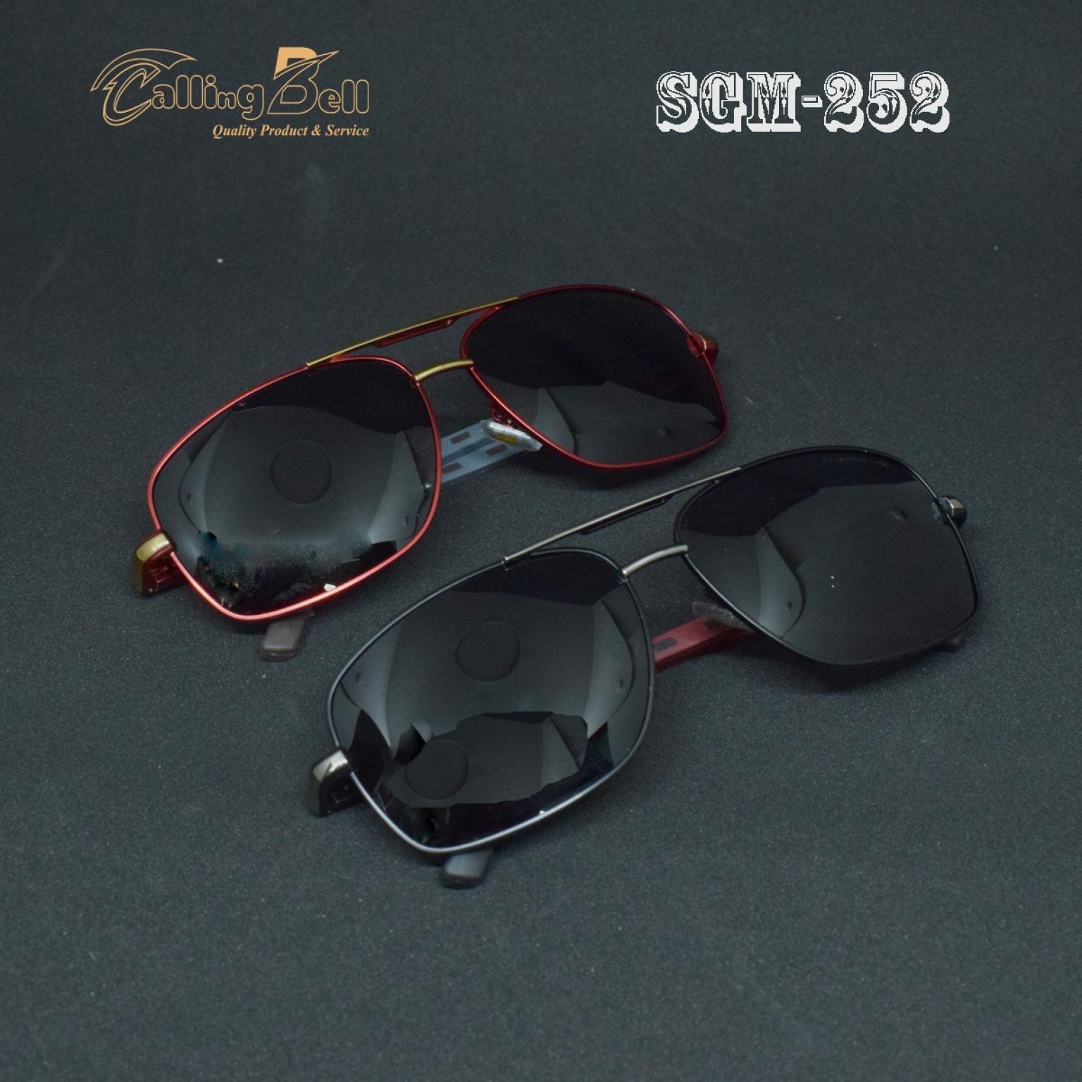 Rectangular classic men women polarized driving sun glasses uv400 protected 