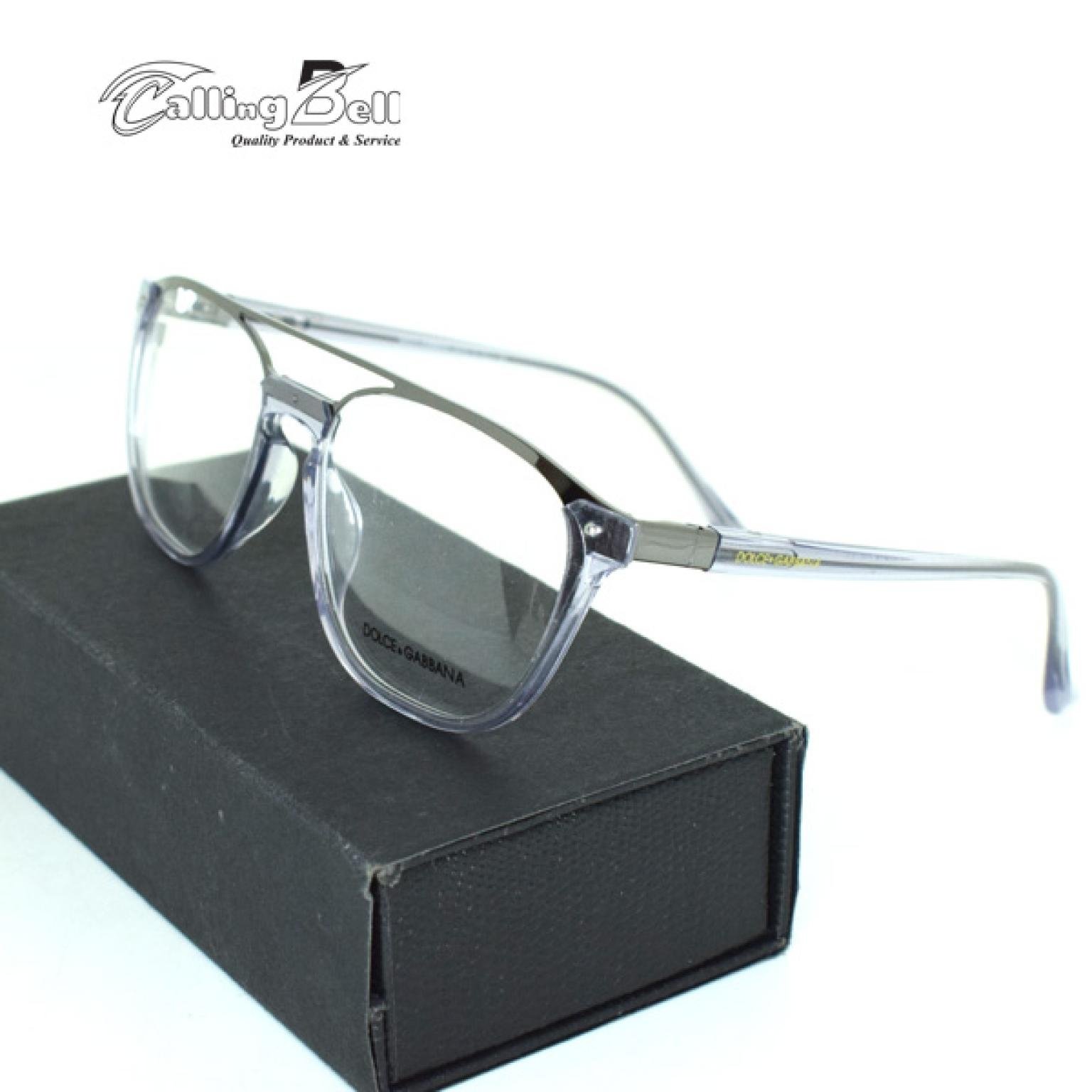 Classic Design Latest Unisex Transparent Frame Eye Glasses For Male Female