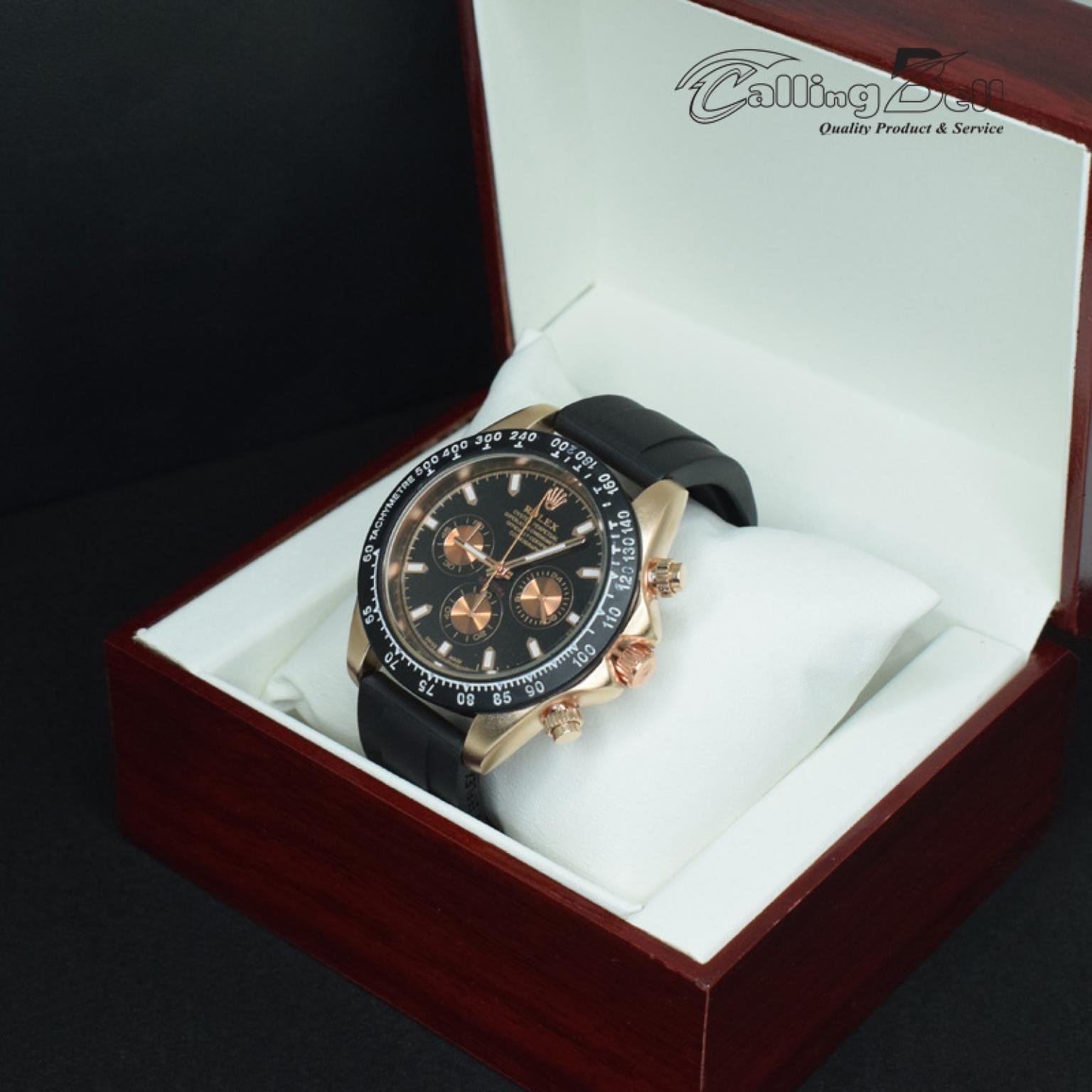 Mens Watches Silicon belt Alloy Body
