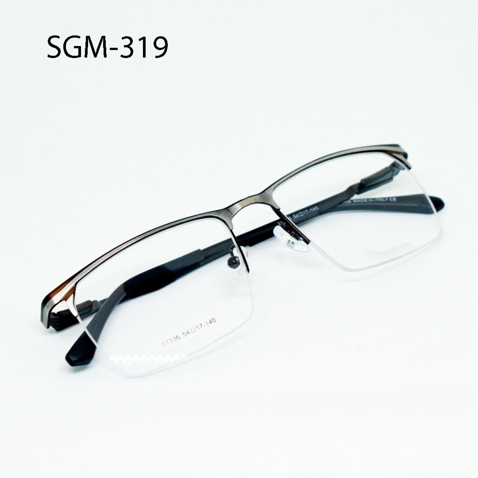 Half Rim Metal Frame New Year Collection Prescription Glasses Male Female Eye Wear