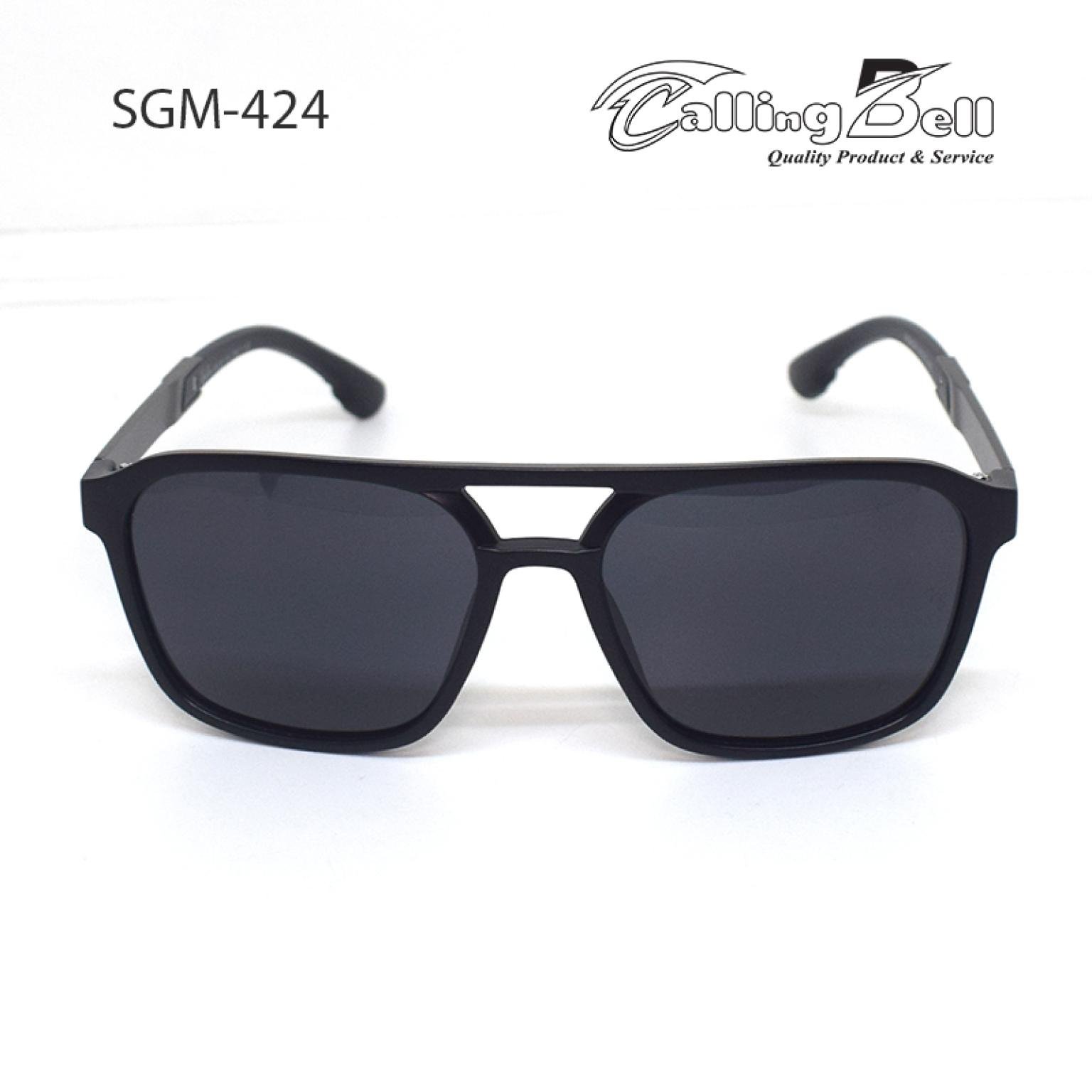 Double Bridge Side Metal Polarized Sunglasses For Men Driving Swimming