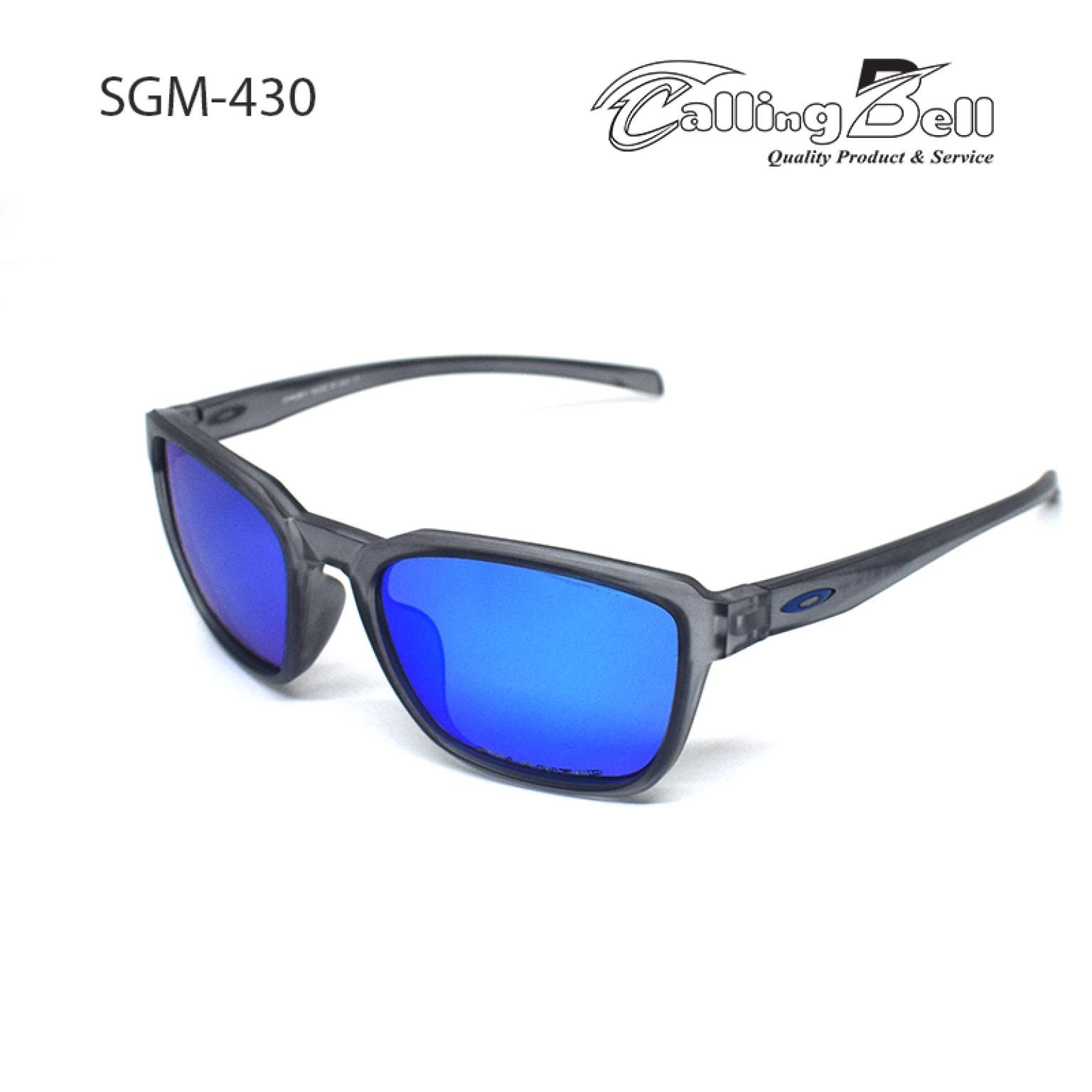 Blue Mercury Transparent Frame Sports Polarized Sunglasses For Driving Swimming Playing