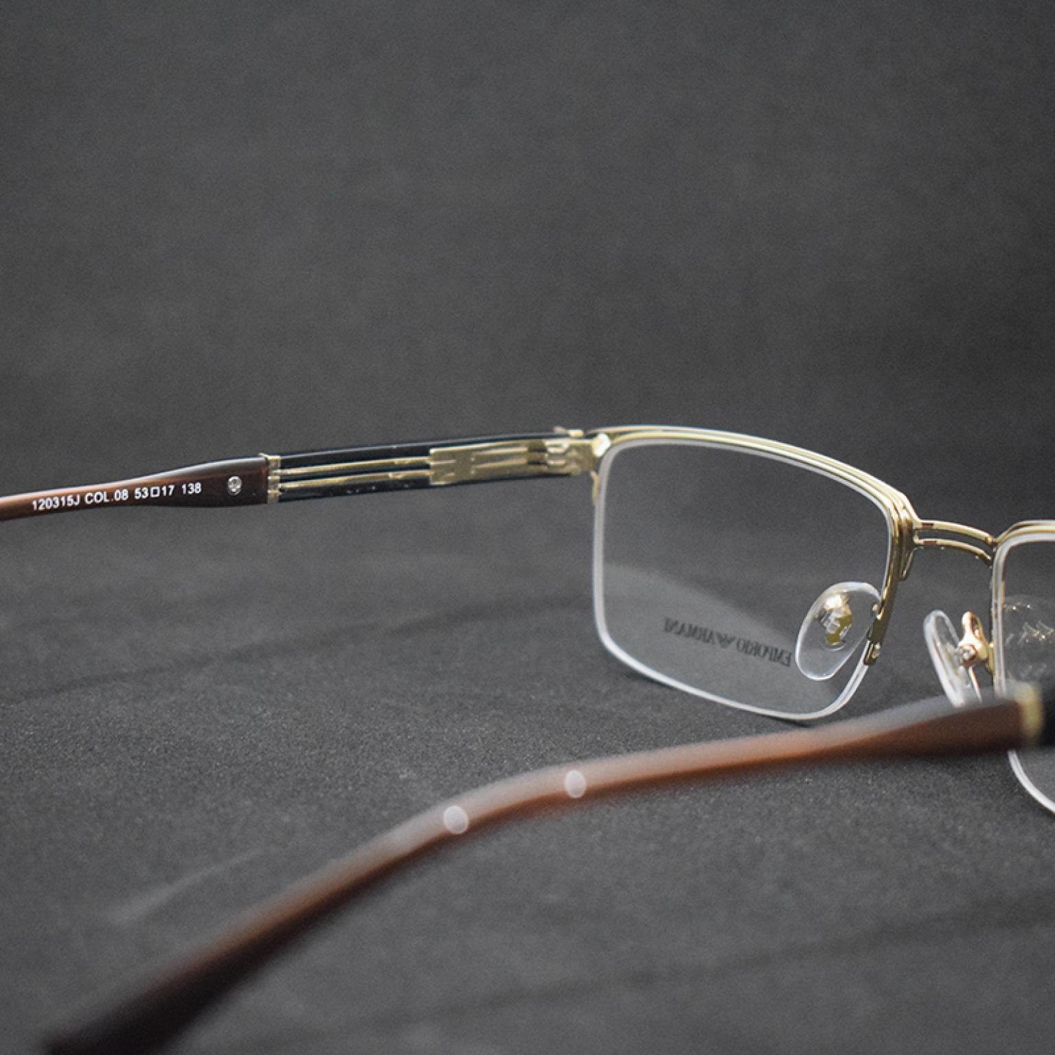 Premium Quality Half Rim Frame For Business Class Men Women Distinctive Design Brand Optical Eye Glasses