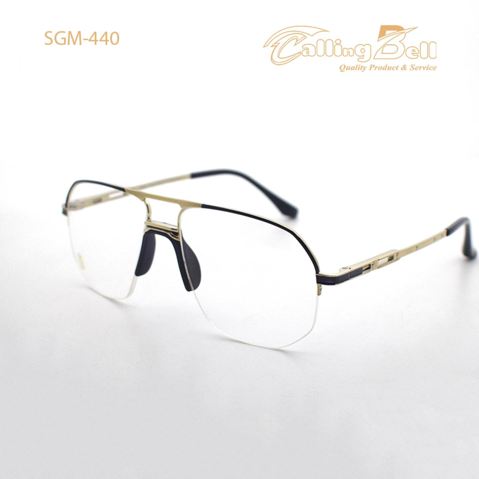 Over Sized Premium Quality Half Rim Frame For Business Class Men